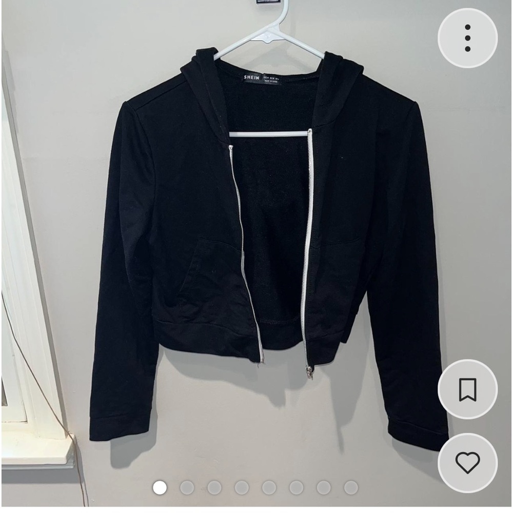 A cropped jacket